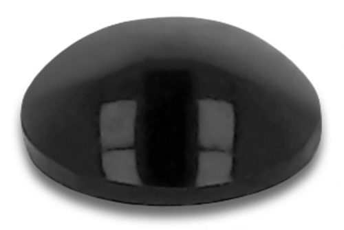 DELOCK Αυτοκόλλητη βάση προστασίας 18308, 3Μ, 8x3mm, μαύρη, 70τμχ 2 3Μ