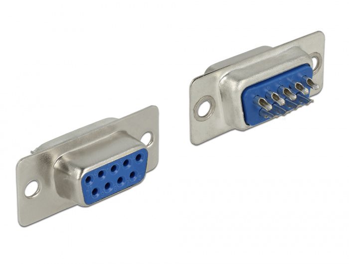 DELOCK Connector Σειριακής θύρας Sub-D9 με ακίδες, female 1 DELOCK Connector Σειριακής θύρας Sub-D9 με ακίδες