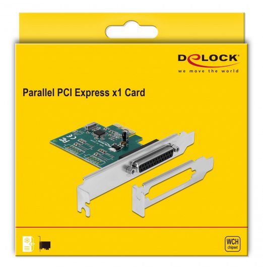DELOCK PCI Express Card σε 1x Parallel IEEE1284 90412 5 DELOCK PCI Express Card σε 1x Parallel IEEE1284 90412 - Image 5