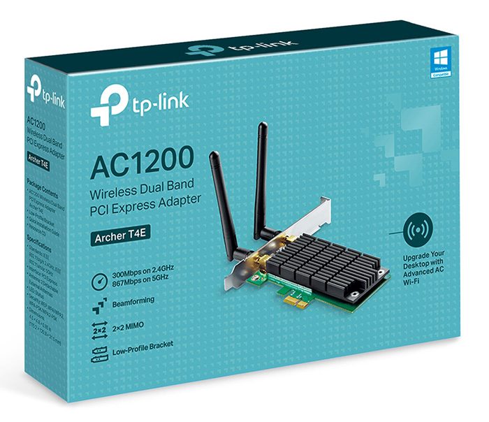 TP-LINK Wireless PCI Express Adapter ARCHER T4E, Dual Band, Ver. 1.0 6 TP-LINK Wireless PCI Express Adapter ARCHER T4E, Dual Band, Ver. 1.0 - Image 6
