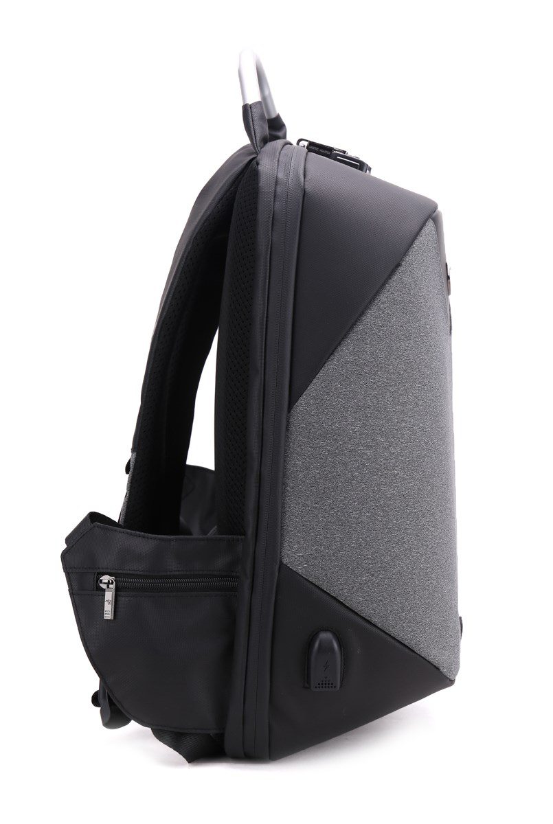 ARCTIC HUNTER τσάντα πλάτης B00208-DG με θήκη laptop, αδιάβροχη, γκρι 5 ARCTIC HUNTER τσάντα πλάτης B00208-DG με θήκη laptop, αδιάβροχη, γκρι - Image 5
