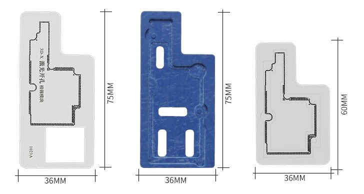 BEST Reballing stencil 3D BST-1023A, για iphone X Series CPU 4 BEST Reballing stencil 3D BST-1023A, για iphone X Series CPU - Image 4