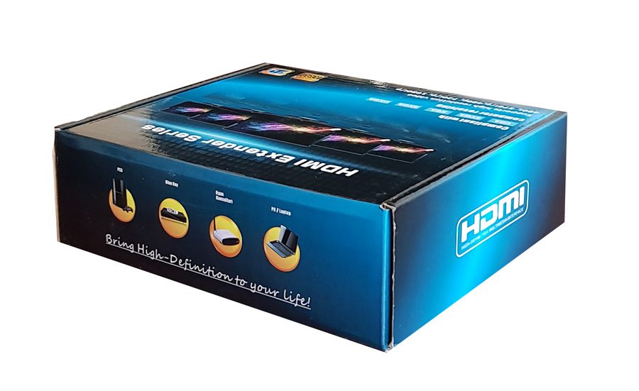 HDMI Video Extender μέσω cat-5e/cat-6e καλωδίου, Full HD, 60m 2 Full HD