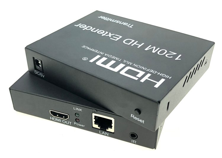 HDMI Video Extender μέσω cat-5e/cat-6e καλωδίου, Full HD, 120m 2 Full HD