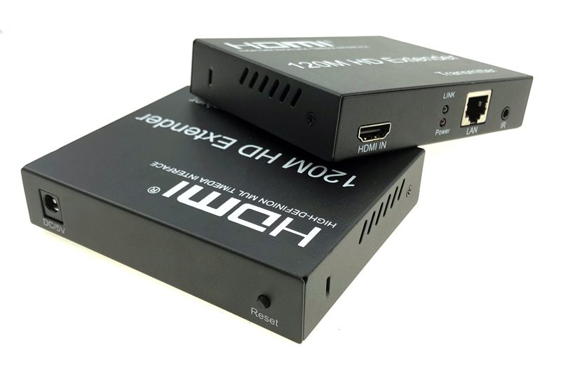 HDMI Video Extender μέσω cat-5e/cat-6e καλωδίου, Full HD, 120m 1 HDMI Video Extender μέσω cat-5e/cat-6e καλωδίου