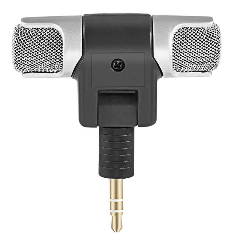 POWERTECH mini μικρόφωνο CAB-J041, stereo, 3.5mm 3 3.5mm