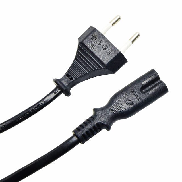 POWERTECH Καλώδιο τροφοδοσίας Euro VDE 2x0.5mm², PVC, copper, 1.5m 1 POWERTECH Καλώδιο τροφοδοσίας Euro VDE 2x0.5mm²