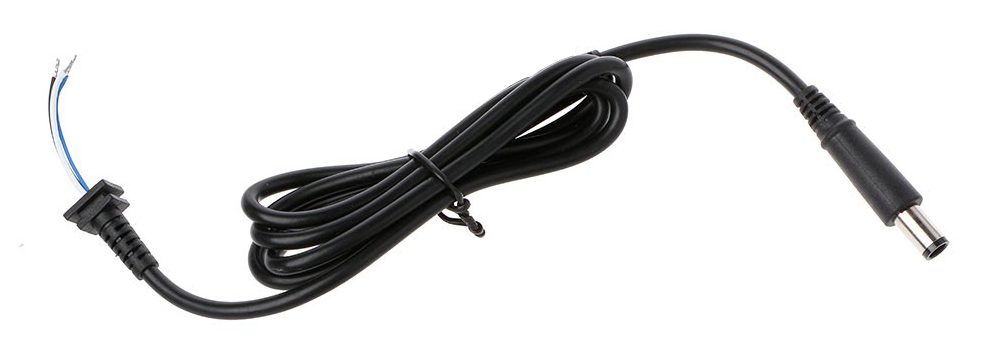POWERTECH Καλώδιο τροφοδοτικού 3x 0.75mm, DC 7.4x5.0mm, CCA, 1.8m, μαύρο 1 POWERTECH Καλώδιο τροφοδοτικού 3x 0.75mm
