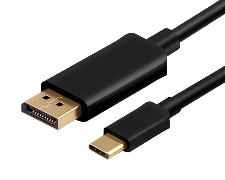 POWERTECH Καλώδιο Type-C σε DisplayPort 1.2 CAB-UC032, copper, 1.2m 1 POWERTECH Καλώδιο Type-C σε DisplayPort 1.2 CAB-UC032