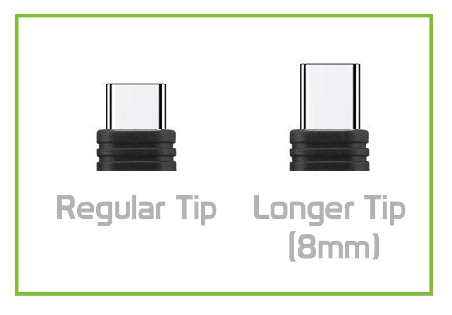 POWERTECH Adapter USB Type-C (M) σε Micro USB (F) CAB-UC043, longer tip 2 longer tip