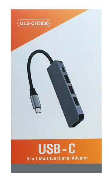 USB Type-C HUB CAB-UC045, 3x USB 3.0, USB-C PD, HDMI 4K 5 USB Type-C HUB CAB-UC045, 3x USB 3.0, USB-C PD, HDMI 4K - Image 5