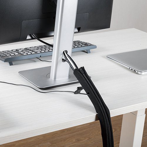 BRATECK Δεματικό Καλωδίων τύπου Flex Wrap CC15-1, με φερμουάρ, 100x10cm 2 με φερμουάρ