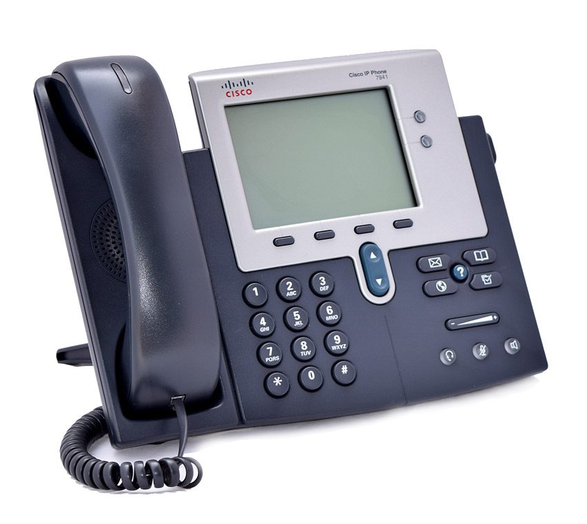 CISCO used Unified IP Phone 7941G, PoE, Dark Gray 1 CISCO used Unified IP Phone 7941G