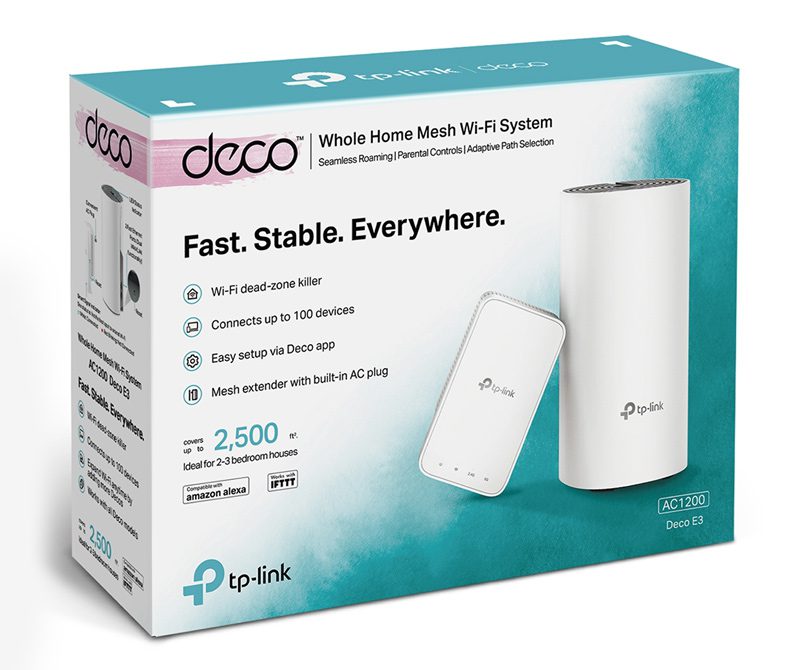 TP-LINK Home Mesh Wi-Fi System DECO E3, AC1200, Ver. 1.0 4 TP-LINK Home Mesh Wi-Fi System DECO E3, AC1200, Ver. 1.0 - Image 4