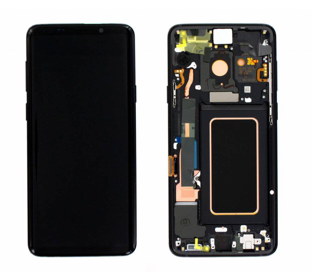 SAMSUNG Original LCD Touch Screen για Galaxy S9 Plus SM-G965F, μαύρη 1 SAMSUNG Original LCD Touch Screen για Galaxy S9 Plus SM-G965F