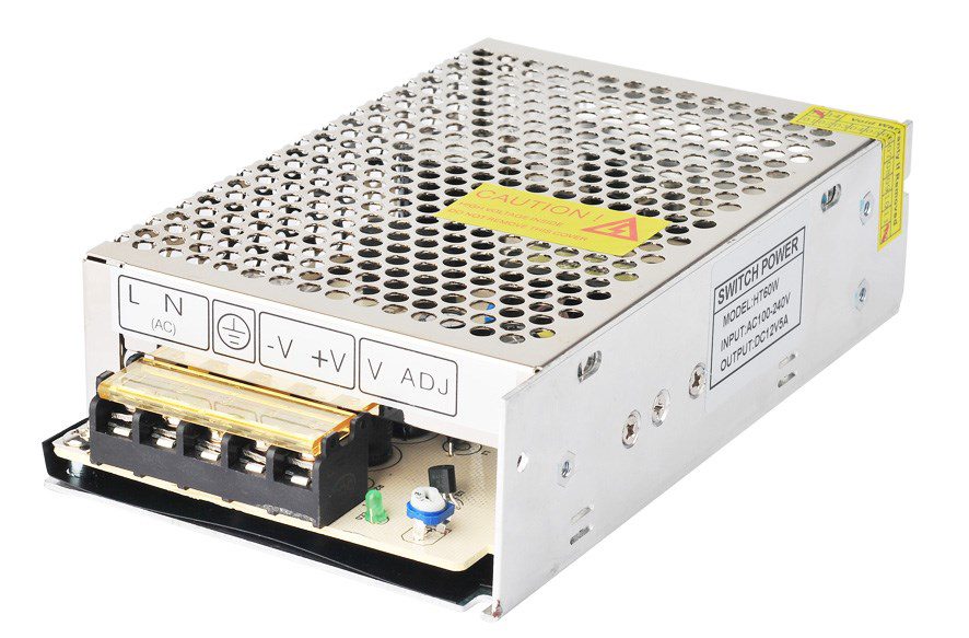 POWERTECH τροφοδοτικό HT-60W, 12V 5A 60W, μη αδιάβροχο 1 POWERTECH τροφοδοτικό HT-60W