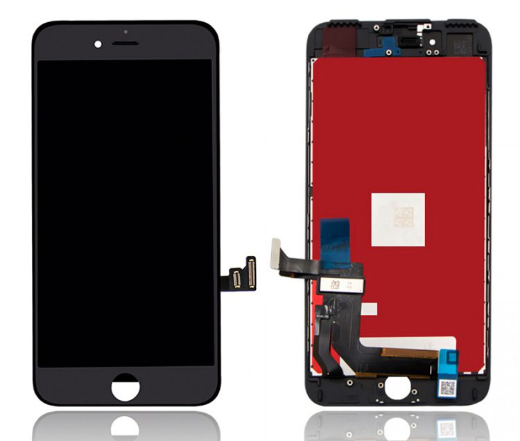 TW INCELL LCD για iPhone 7 Plus, camera-sensor ring, earmesh, μαύρη 1 TW INCELL LCD για iPhone 7 Plus