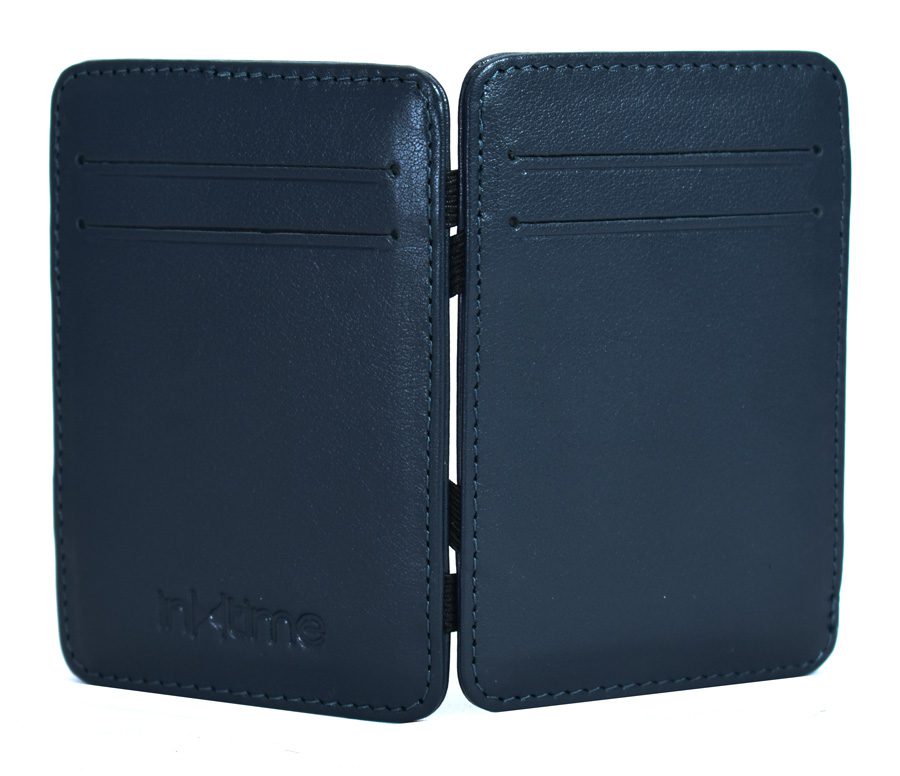 INTIME έξυπνο πορτοφόλι IT-014, RFID, δερμάτινο, μπλε 1 INTIME έξυπνο πορτοφόλι IT-014