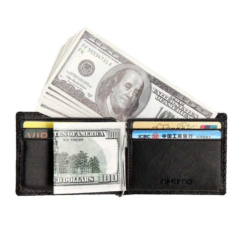 INTIME πορτοφόλι IT-016, RFID, PU leather, μαύρο 4 μαύρο