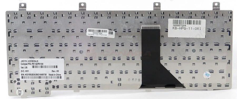 Πληκτρολόγιο για HP Compaq NX9100, US, Black 2 US