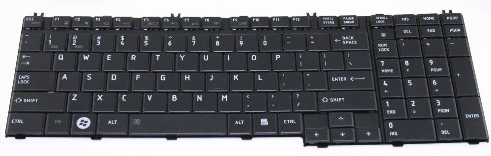 Πληκτρολόγιο για Toshiba Qosmio G50, US, Black 1 Πληκτρολόγιο για Toshiba Qosmio G50