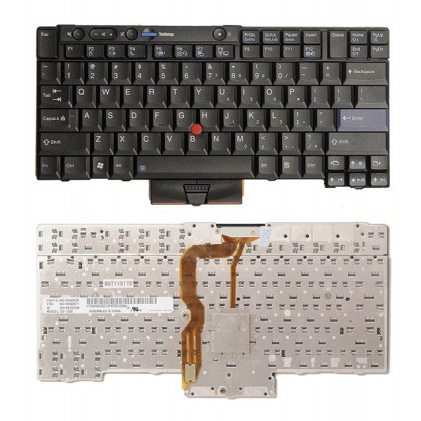 Πληκτρολόγιο για Lenovo T400S, T410, T510, Black 1 Πληκτρολόγιο για Lenovo T400S