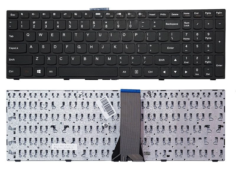 Πληκτρολόγιο για Lenovo G50, Z50, B50, μαύρο 1 Πληκτρολόγιο για Lenovo G50