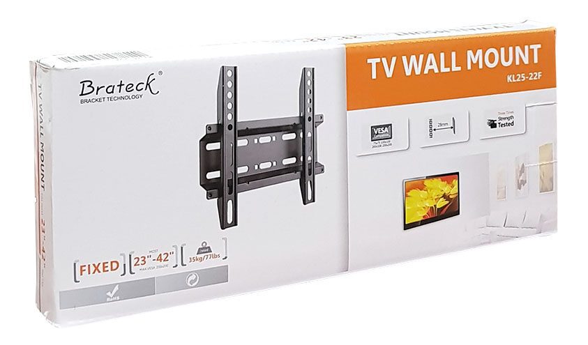 BRATECK επιτοίχια βάση KL25-22F, για οθόνη 23-42", έως 35kg 2 για οθόνη 23-42"
