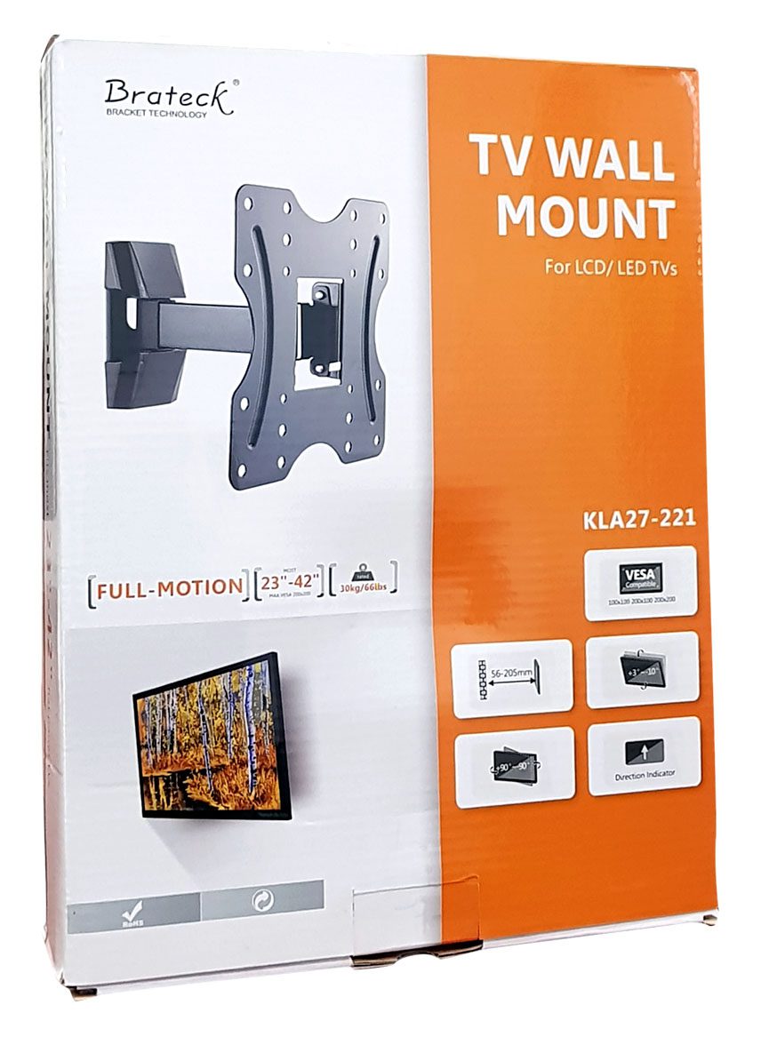 BRATECK επιτοίχια βάση KLA27-221, για οθόνη 23-42", έως 30kg 5 BRATECK επιτοίχια βάση KLA27-221, για οθόνη 23-42", έως 30kg - Image 5