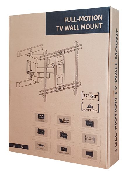 BRATECK επιτοίχια βάση LPA61-466 για οθόνη 37-80", full-motion, 60kg 6 BRATECK επιτοίχια βάση LPA61-466 για οθόνη 37-80", full-motion, 60kg - Image 6
