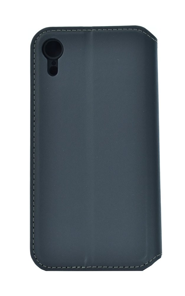 POWERTECH Θήκη Slim Leather για iPhone XR, γκρι 2 γκρι
