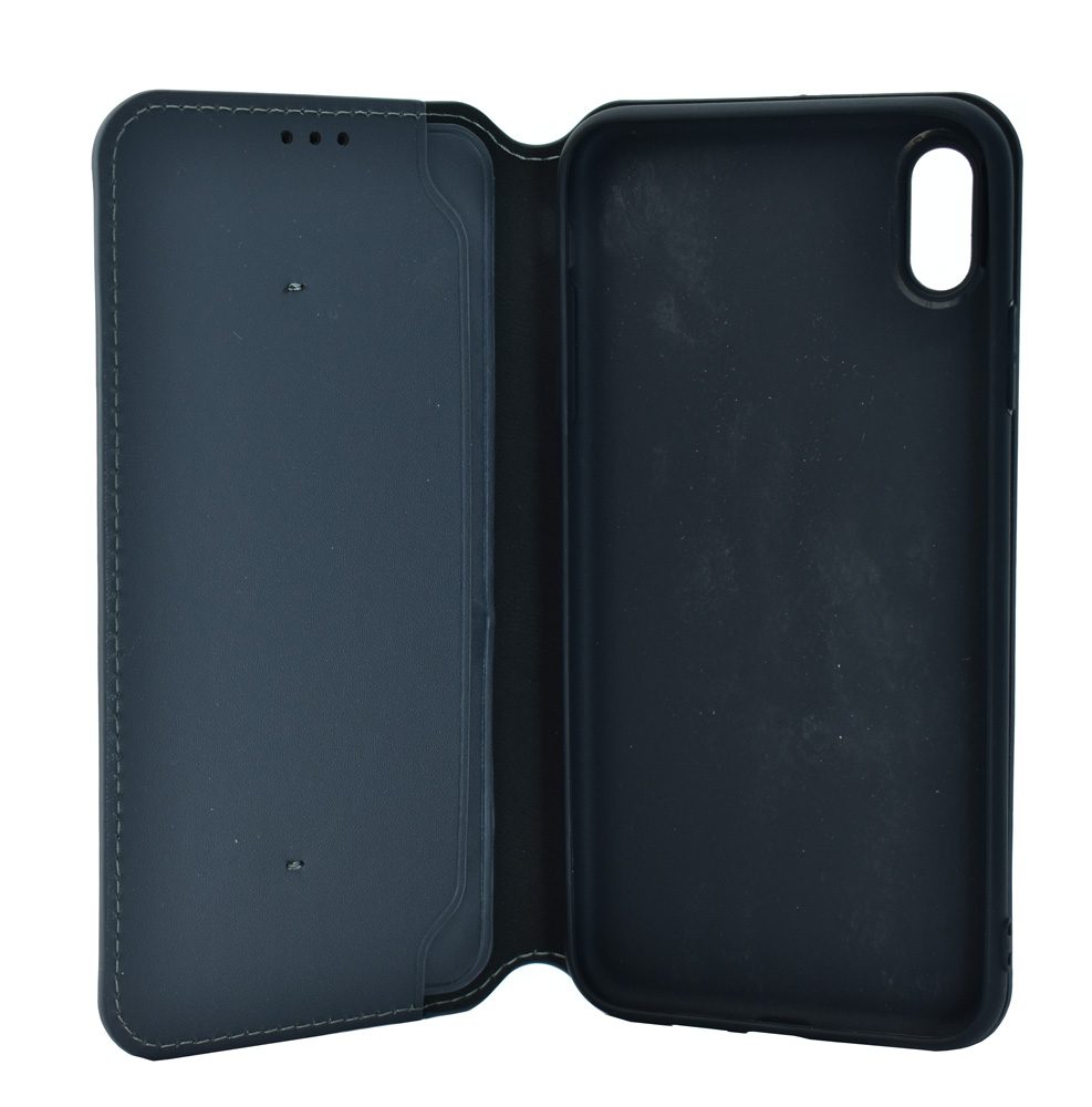POWERTECH Θήκη Slim Leather για iPhone XS MAX, γκρι 3 POWERTECH Θήκη Slim Leather για iPhone XS MAX, γκρι - Image 3