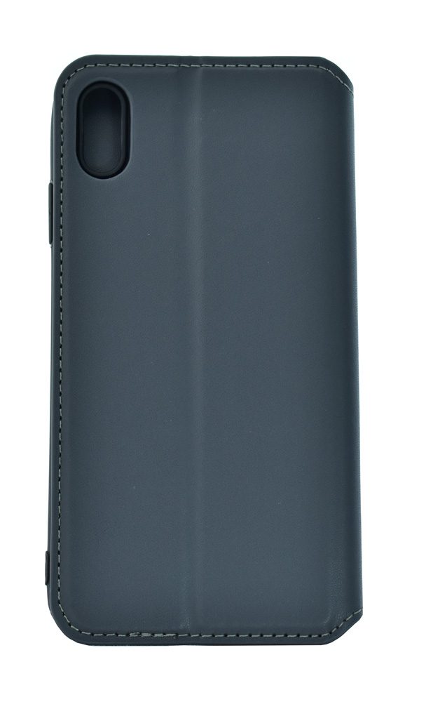 POWERTECH Θήκη Slim Leather για iPhone XS MAX, γκρι 2 γκρι