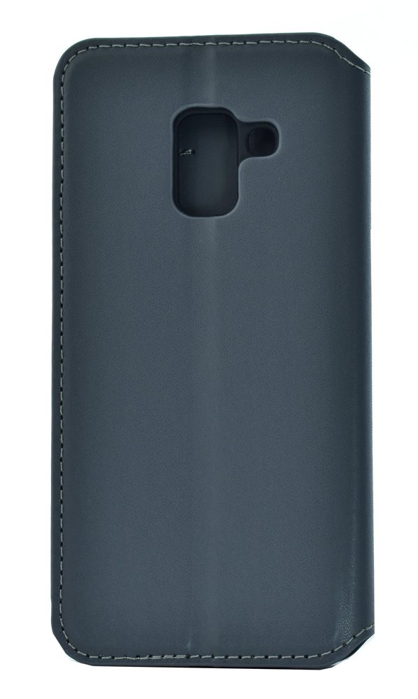 POWERTECH Θήκη Slim Leather για Samsung A5 2018, γκρι 2 γκρι