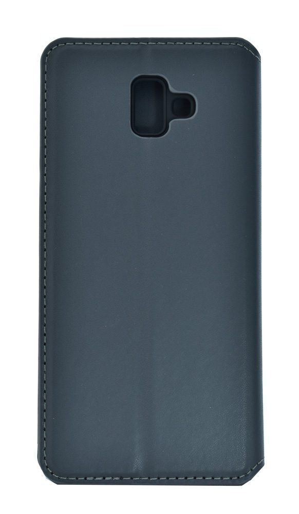 POWERTECH Θήκη Slim Leather για Samsung J6 Plus 2018, γκρι 2 γκρι