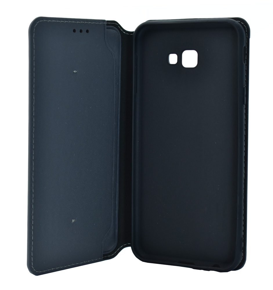 POWERTECH Θήκη Slim Leather για Samsung J4 Plus 2018, γκρι 3 POWERTECH Θήκη Slim Leather για Samsung J4 Plus 2018, γκρι - Image 3