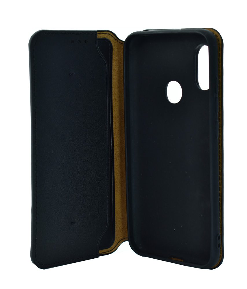 POWERTECH Θήκη Slim Leather για Xiaomi Redmi 6 Pro, μαύρη 3 POWERTECH Θήκη Slim Leather για Xiaomi Redmi 6 Pro, μαύρη - Image 3
