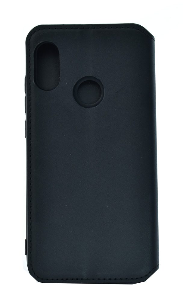 POWERTECH Θήκη Slim Leather για Xiaomi Redmi 6 Pro, μαύρη 2 μαύρη