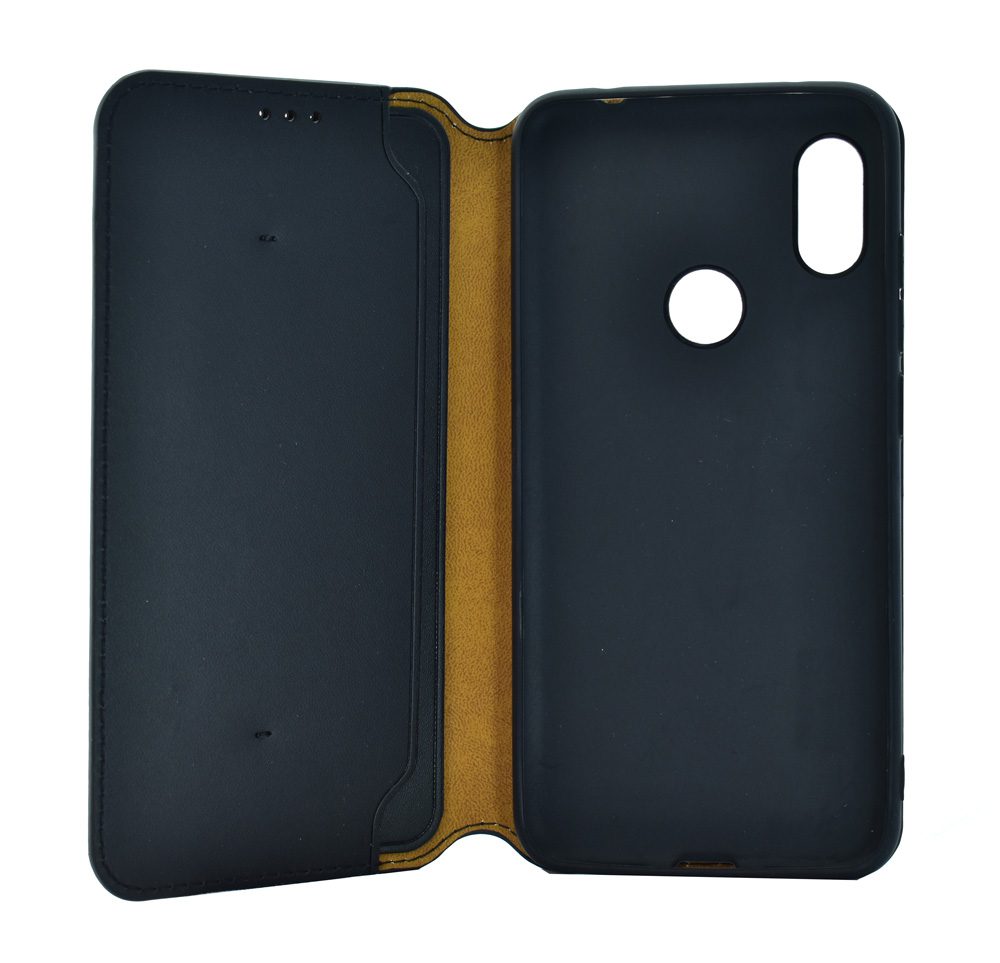 POWERTECH Θήκη Slim Leather για Xiaomi Redmi Note 6, μαύρη 3 POWERTECH Θήκη Slim Leather για Xiaomi Redmi Note 6, μαύρη - Image 3