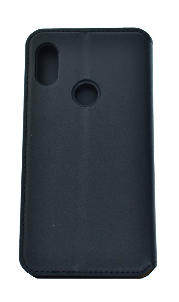 POWERTECH Θήκη Slim Leather για Xiaomi Redmi Note 6, μαύρη 2 μαύρη