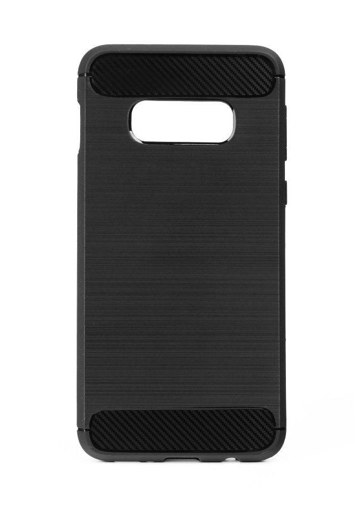 POWERTECH Θήκη Carbon Flex MOB-1230 για Samsung Galaxy S10e, μαύρη 1 POWERTECH Θήκη Carbon Flex MOB-1230 για Samsung Galaxy S10e