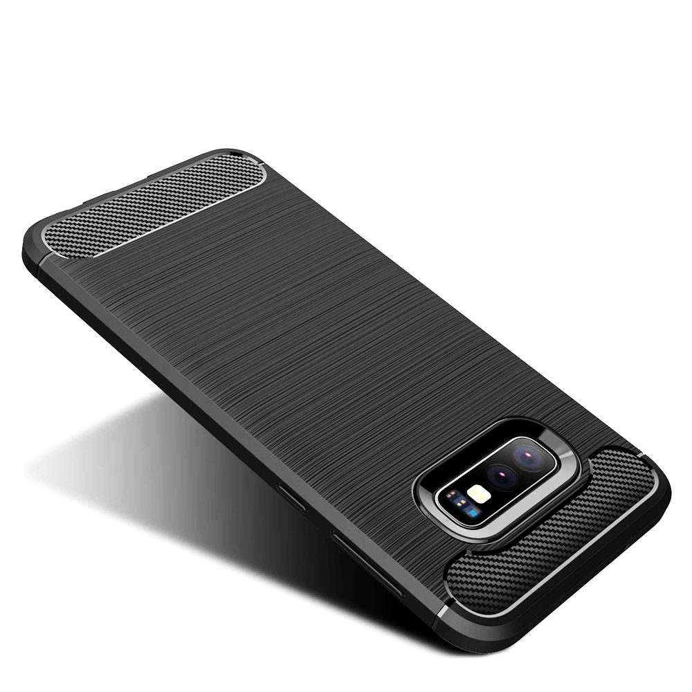 POWERTECH Θήκη Carbon Flex MOB-1254 για Samsung Galaxy S10e, μαύρη 3 POWERTECH Θήκη Carbon Flex MOB-1254 για Samsung Galaxy S10e, μαύρη - Image 3