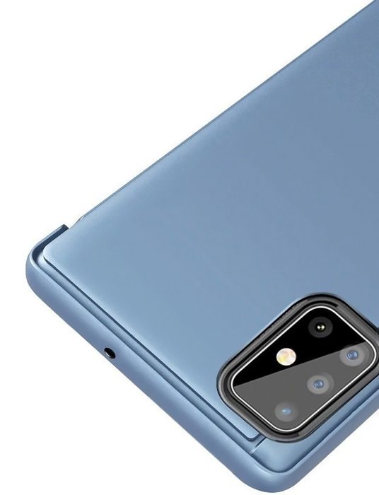POWERTECH θήκη Clear view MOB-1512, Huawei P40 Lite, μπλε 3 μπλε