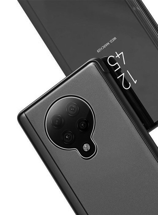 POWERTECH θήκη Clear view MOB-1513, Xiaomi Poco F2 Pro, μαύρη 3 μαύρη