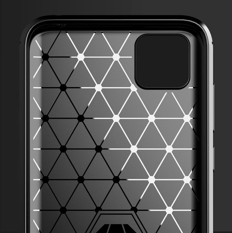 POWERTECH Θήκη Carbon Flex MOB-1523, Huawei Y5p, μαύρη 4 POWERTECH Θήκη Carbon Flex MOB-1523, Huawei Y5p, μαύρη - Image 4