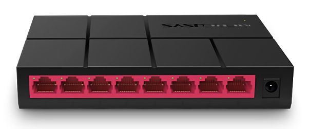 MERCUSYS Desktop Switch MS108G, 8x 10/100/1000 Mbps, Ver. 1 2 8x 10/100/1000 Mbps