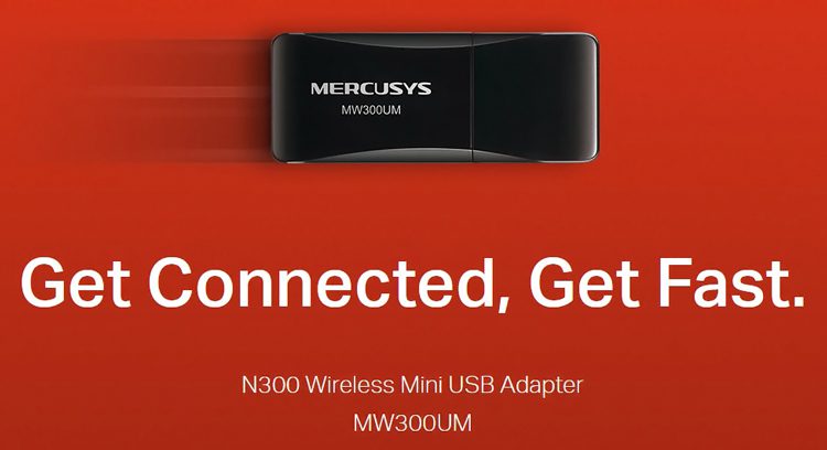 MERCUSYS Wireless Mini USB Adapter MW300UM, 300Mbps, Ver. 3 4 MERCUSYS Wireless Mini USB Adapter MW300UM, 300Mbps, Ver. 3 - Image 4