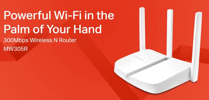 MERCUSYS Wireless N Router MW305R, 300Mbps, 4x 10/100Mbps, Ver. 2 5 MERCUSYS Wireless N Router MW305R, 300Mbps, 4x 10/100Mbps, Ver. 2 - Image 5