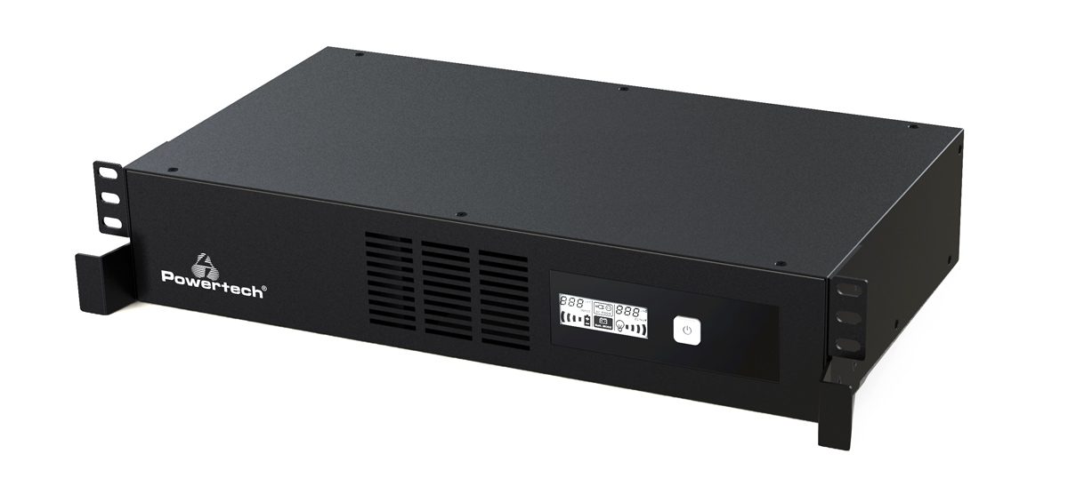 POWERTECH UPS Line Interactive PT-2000LI, 2000VA/1200W, 8x IEC 320 C13 1 POWERTECH UPS Line Interactive PT-2000LI
