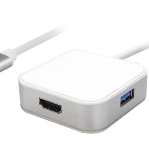 POWERTECH converter Type-C σε HDMI + Type-C + USB 3.0 PTH-042